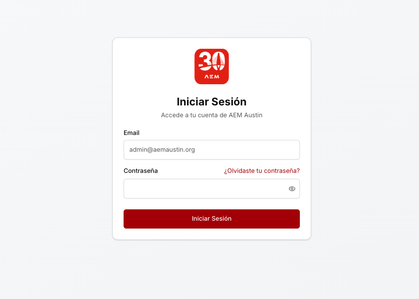 Login exclusivo para miembros